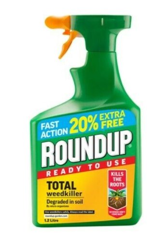 Roundup RTU Total Weedkiller 1 Litre +20% Extra