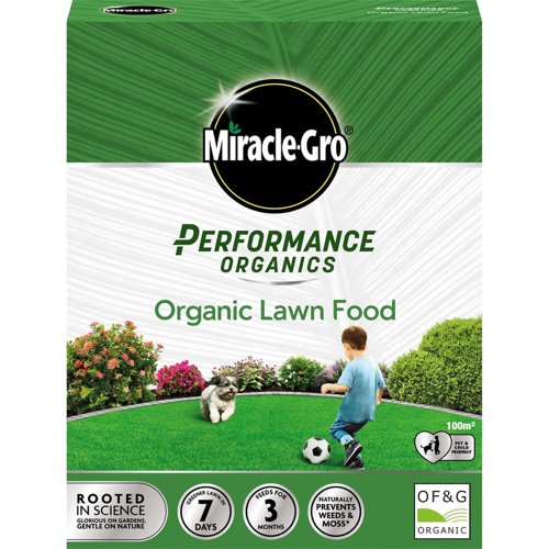 Miracle-Gro Performance Organics Lawn Feed - 100m2 - PACK (5)