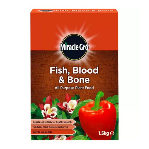 Miracle-Gro Fish, Blood & Bone All Purpose Plant Food 1.5kg - PACK (5)