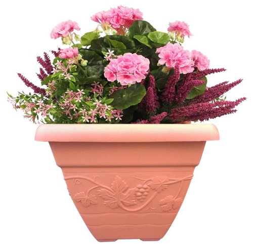 Wham Vineyard Terracotta Square Planter 37cm Squared H236 - PACK (180)