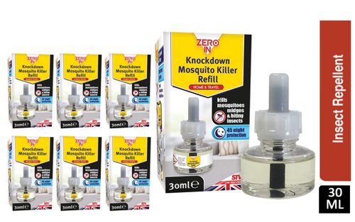 Zero-in Knockdown Mosquito Killer Refill 30ml (ZER742) - PACK (6)