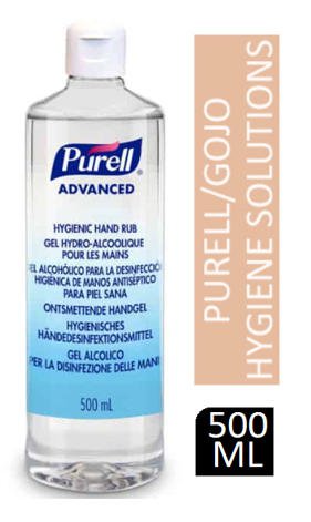 Purell Hygienic Hand Rub 500ml (Squeeze Top) - PACK (12)