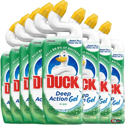 Toilet Duck 5in1 Green 750ml - PACK (8)