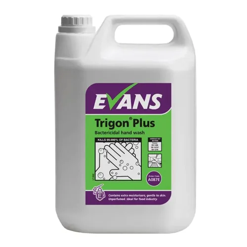 Evans Vanodine Trigon Unperfumed Hand Soap With Bactericide 5 Litre