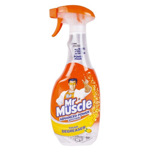 Mr Muscle Kitchen Cleaner All Purpose Cleaning Spray, 750 ml - PACK (6)