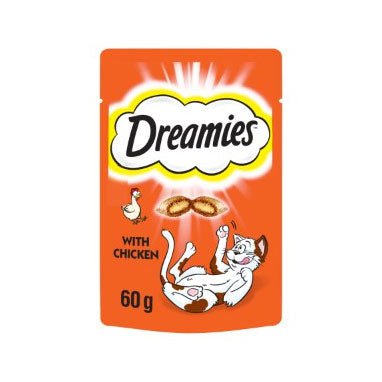 Dreamies Cat Treats with Chicken 60g