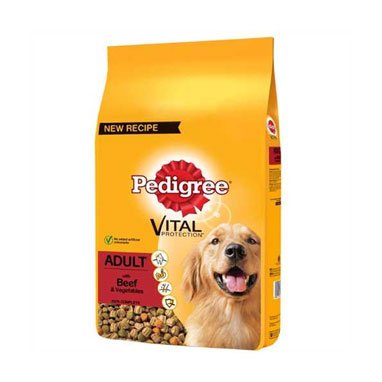 Pedigree Dog Complete Dry with Beef and Vegetable 12kg