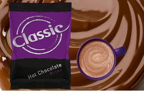 Classic Vending Hot Chocolate Creemchoc 1kg Bag - PACK (10)