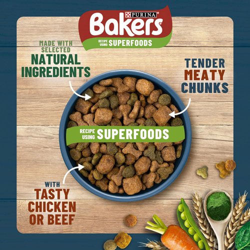 14kg bakers dog food sale