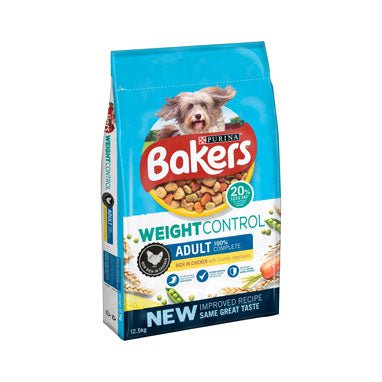 Bakers Weight Control Chicken & Vegetables 12.5kg
