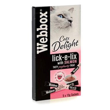 Webbox Lick-e-Lix Salmon 5 Pack