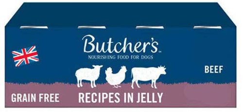 Butcher's Beef & Liver in Jelly Dog Food Tin 400g - PACK (12)
