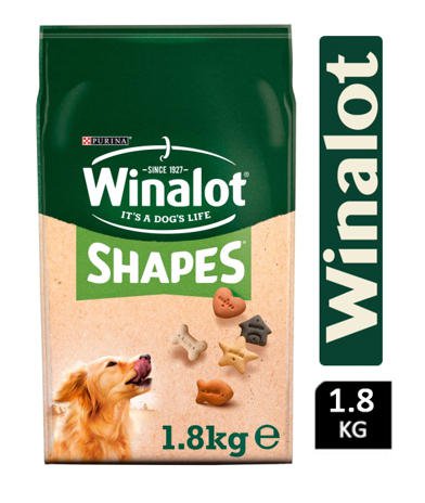 Winalot Shapes Dog Biscuits 1.8kg - PACK (4)