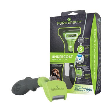 FURminator Undercoat Deshedding Tool Long Hair Small Dog
