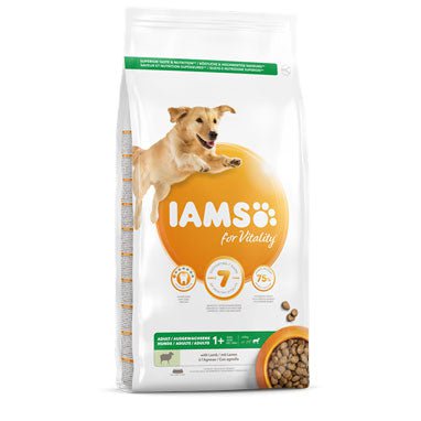 IAMS for Vitality Large Adult Dog Food Lamb 12kg