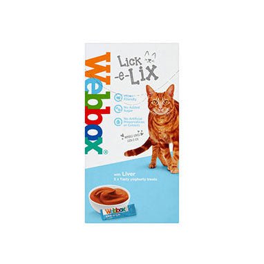 Webbox Lick-e-Lix Liver 5 Pack - PACK (17)