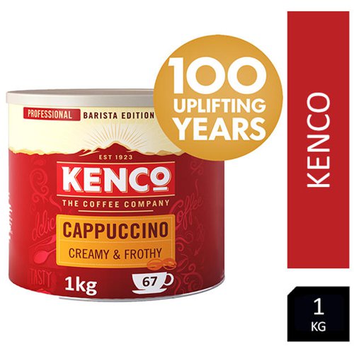 Kenco Cappuccino Instant Coffee 1kg Tin