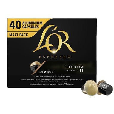 L'Or Ristretto 40's (Nespresso Compatible Pods)