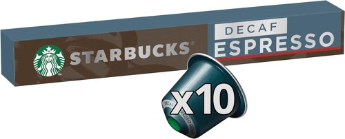 Starbucks Decaf Espresso Roast 10's (Nespresso Compatible Pods)
