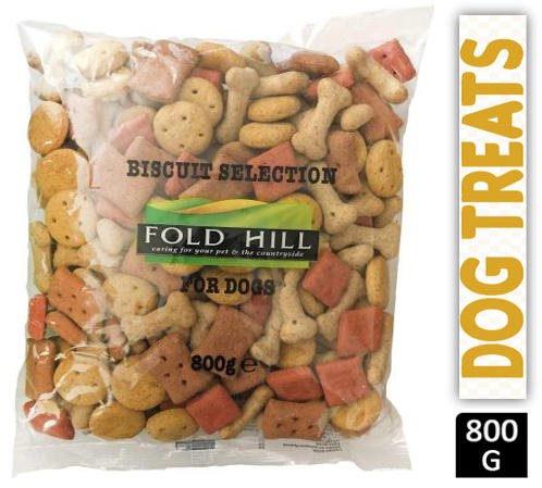 Fold Hill Biscuit Selection For Dogs 800g - PACK (14)