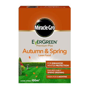 Miracle Gro Evergreen Autumn & Spring Lawn Food 100m2
