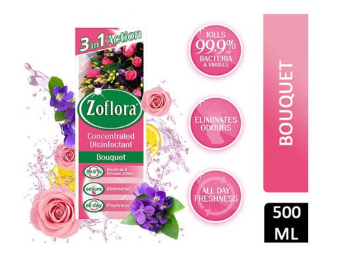 Zoflora Bouquet Disinfectant 500ml - PACK (12)