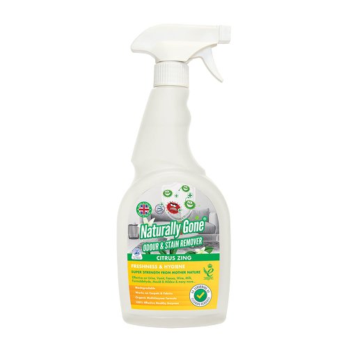 Naturally Gone Odour & Stain Remover Citrus Zing 750ml - PACK (12)