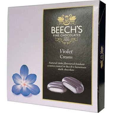 Beech's Fine Luxury Chocolate Violet Cream Fondant 90g - PACK (12)