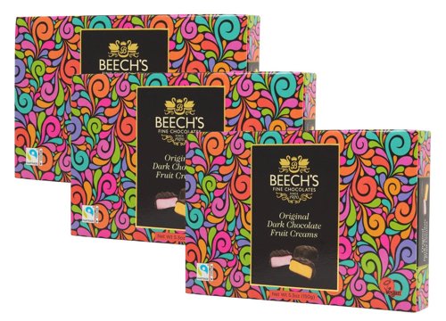 Beech's Fine Luxury Chocolate Dark Fruit Creams 150g - PACK (6)
