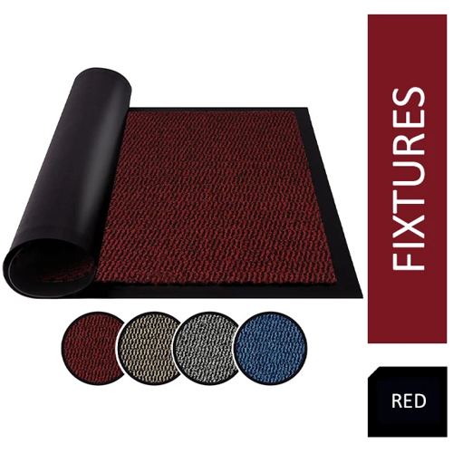 Fixtures Barrier Doorway Door Floor Mat 120cm x 180cm Red