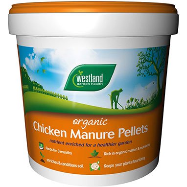 Westland Organic Chicken Manure Pellets 10kg - PACK (60)