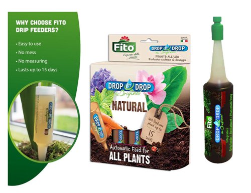 Fito Natural All Plants Drip Feeders 32ml x 5 Pack 