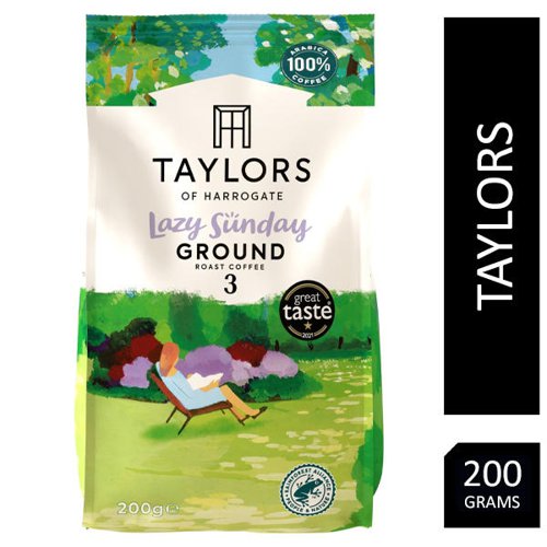 Taylors of Harrogate Lazy Sunday Ground Coffee 200g - PACK (6)
