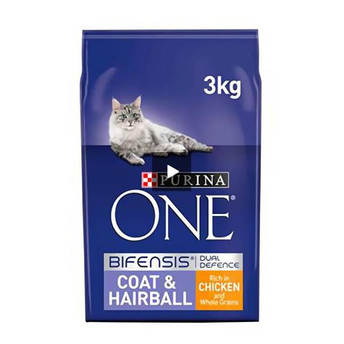 Purina one cat food 3kg best sale