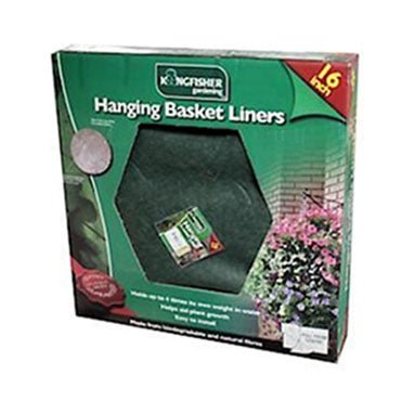Kingfisher 16inch Hanging Basket Liner - PACK (48)