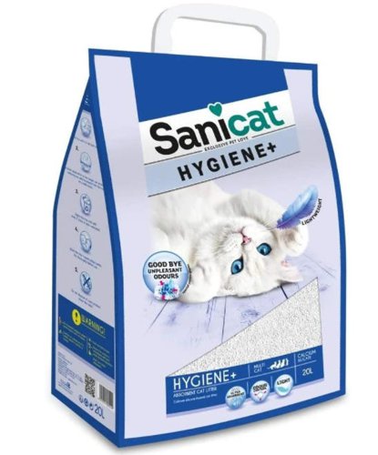 Sanicat Hygiene Plus Non Clumping Litter 20 Litre