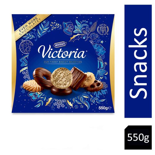 McVities Luxury Victoria Biscuits 550g - PACK (6)