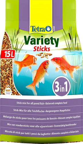 Tetra Pond Variety Sticks 15 Litre