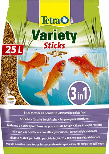 Tetra Pond Variety Sticks 25 Litre