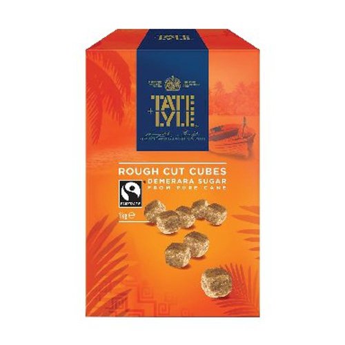 Tate & Lyle 1kg Brown Sugar Cubes - PACK (8)