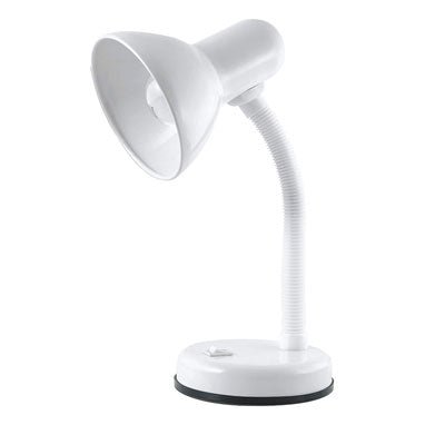 Powermaster Flexi Style White Desk Lamp