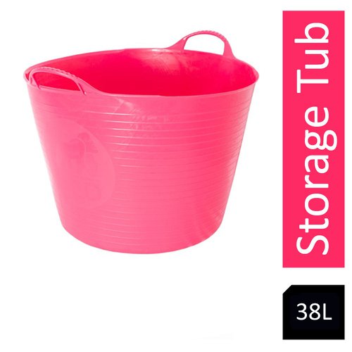 Gorilla Flexi Tub Pink 38 Litre