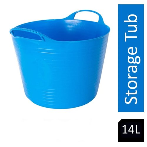Red Gorilla Branded Tubs 14 Litre Blue : Playroom Storage : Garden Building Site