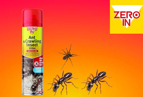 Zero-in Total Ant & Crawling Insect Killer 300ml - PACK (6)