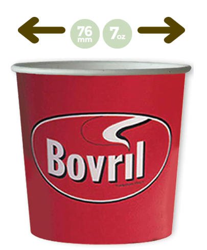 Kenco In-Cup Beefy Bovril 25's 76mm Paper Cups