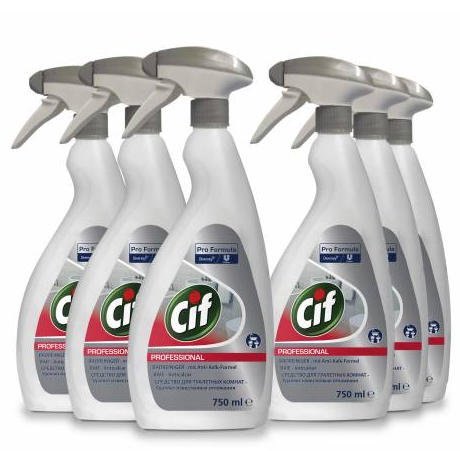 Cif Pro-Formula 2in1 Washroom Cleaner 750ml - PACK (6)