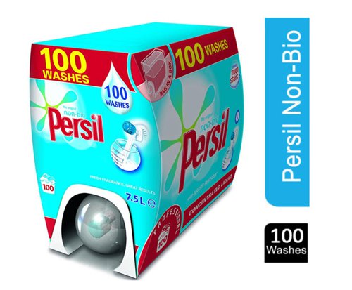Persil Non Bio Liquigel Dispenser 100 Washes Large 7.5L
