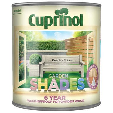 Cuprinol Garden Shades COUNTRY CREAM 2.5 Litre