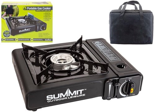 Summit Portable Gas Stove In Carry Bag - PACK (6)