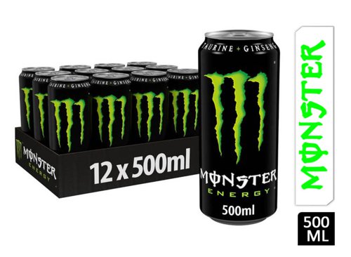 Monster Energy Cans 12x500ml